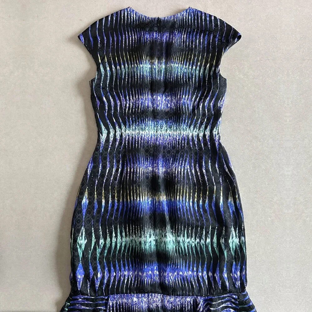 Peter Pilotto Digitally Printed Silk Dress ALT ASO Blair Waldorf